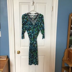 MULTCOULER (blue/green/brown) Dress